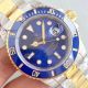 EW Factory Best Replica Rolex Submariner Two Tone Blue Dial Mens Watches (3)_th.jpg